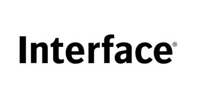 Logo d’INTERFACE, fournisseur de moquettes modulaires pour espaces institutionnels et bureaux